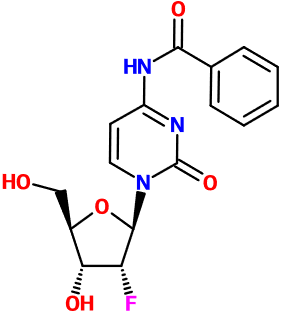 MC081323 N4-Benzoyl-2'-fluoro-2'-deoxycytidine (图片) MC081323 N4-Benzoyl-2'-fluoro-2'-deoxycytidine